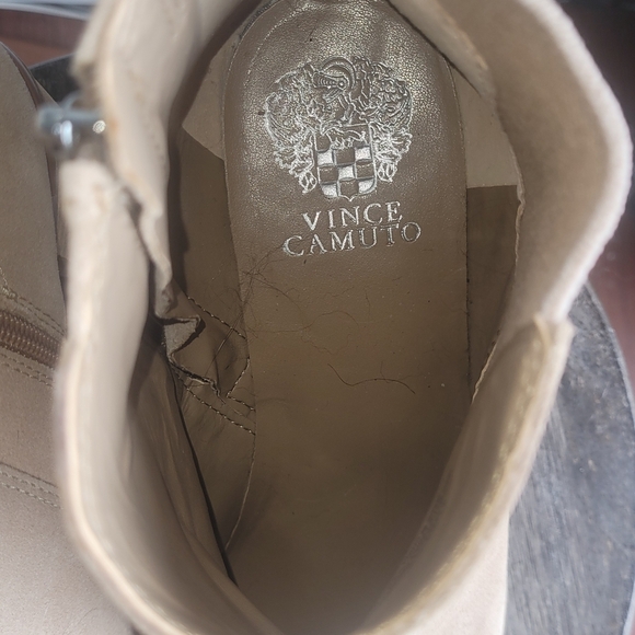 Vince Camuto Tan Ankle Bootie 10M - Picture 7 of 8